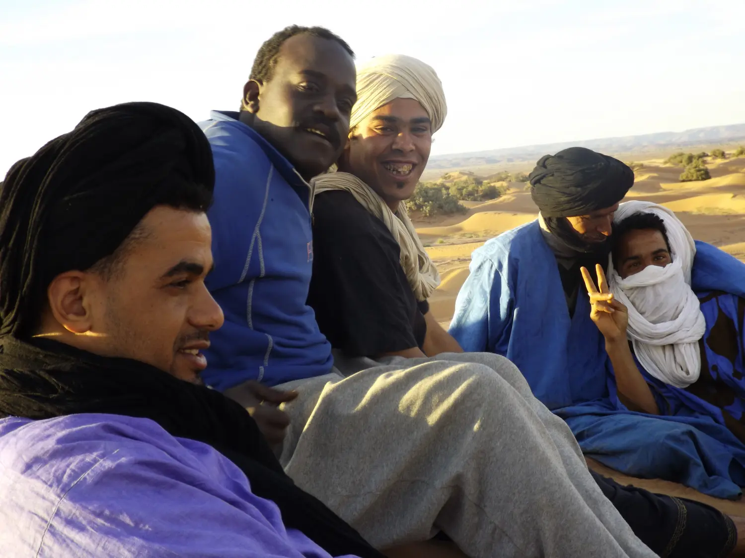 Caravane de Rêve – Männer in der Wüste