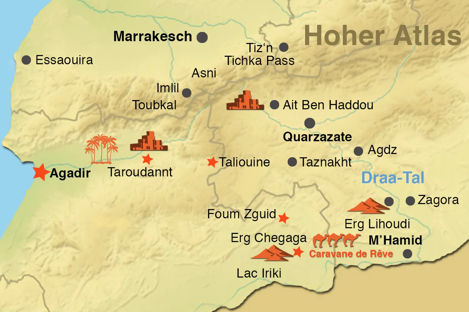 Caravane de Rêve – Wüstentouren ab Agadir