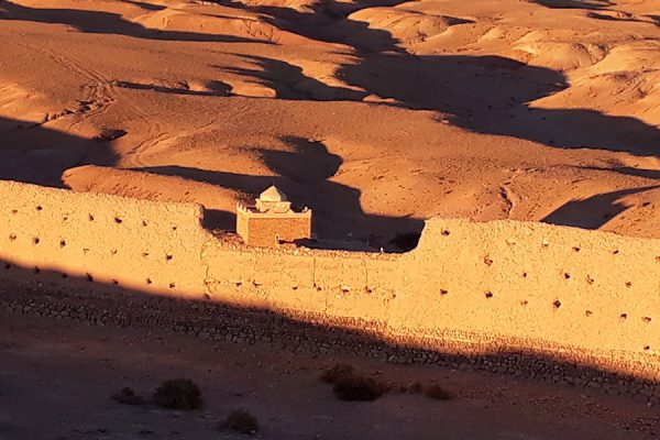 Marabout, shrine at Ait Ben Haddou