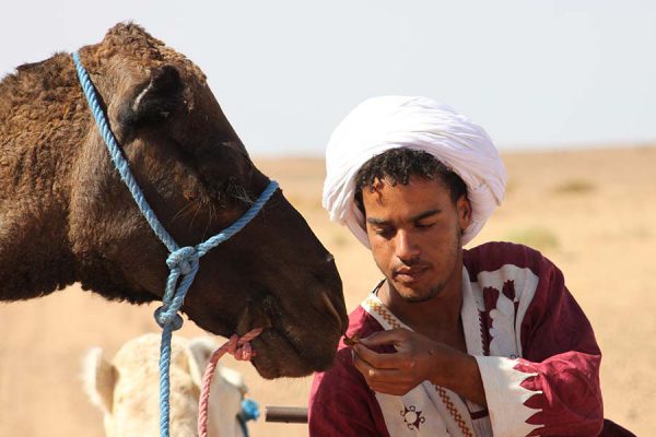 Mohamed, cook and guide of Caravane de Rêve