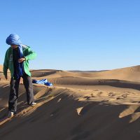 Sandboarden in den Dünen