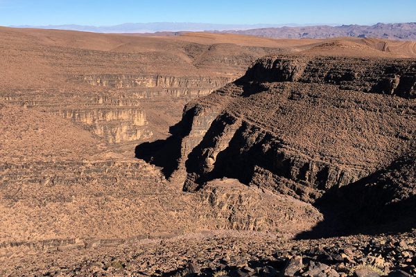 Schlucht im Ait Soun ab Quarzazate