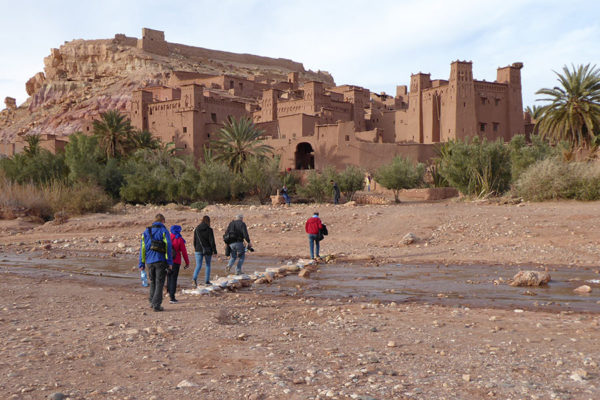 On the way to Kasbah Ait Ben Haddou